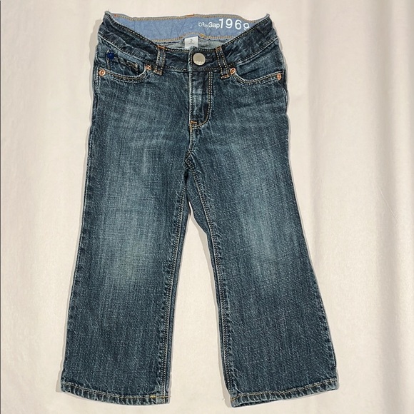 GAP Other - BABY GAP Toddler 2T Straight Jeans Dark Wash Denim Adjustable Waist